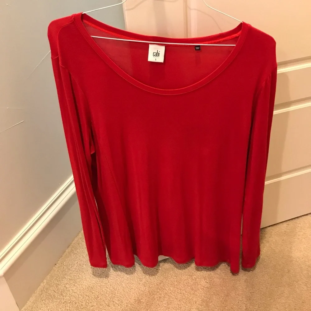 Red cabi blouse - Picture 1 of 2
